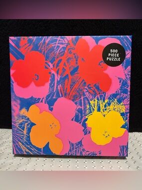 Andy Warhol Puzzle 500 Piece Puzzle Poppy Flowers